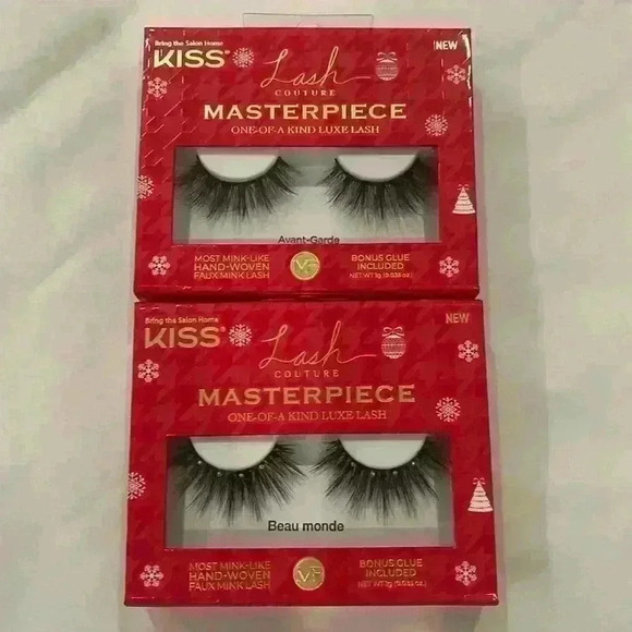 KISS Lash Couture Masterpiece Fake Eyelashes - Picture 1 of 3